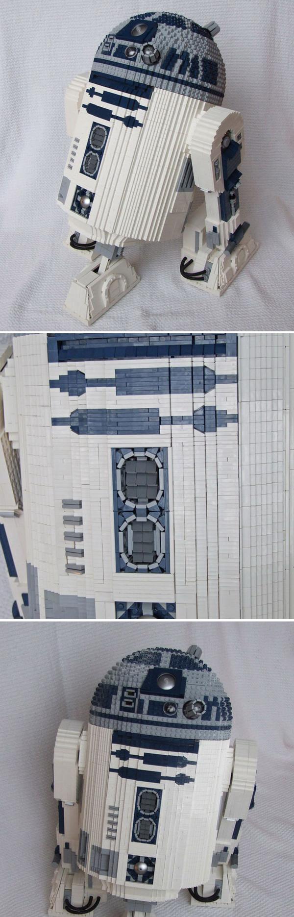 Робот «R2D2» из конструктора «Lego»