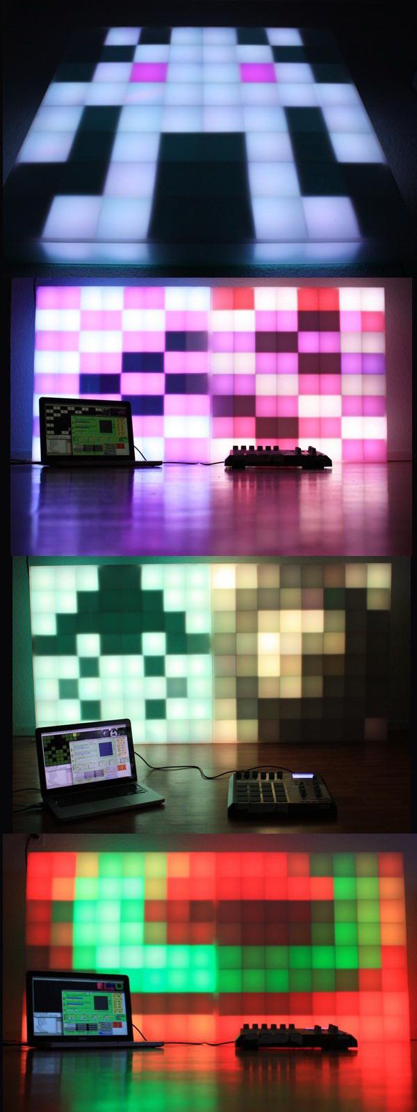 3D-панели «PixelInvaders»