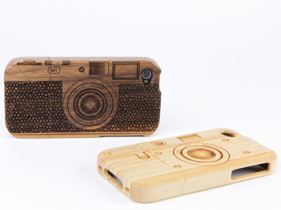    iPhone      Wood Camera iPhone 4 Case