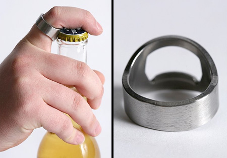     Bottle Opener Ring