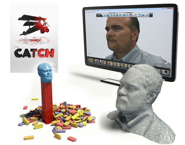 Программа «123D Catch» от «Autodesk» для IPad позволяет преобразовывать набор обычных фотографий в 3D-объекты (видео)