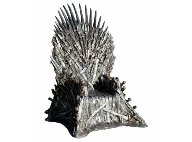 Копия трона из фильма «Game Of Thrones» за 30000 долларов