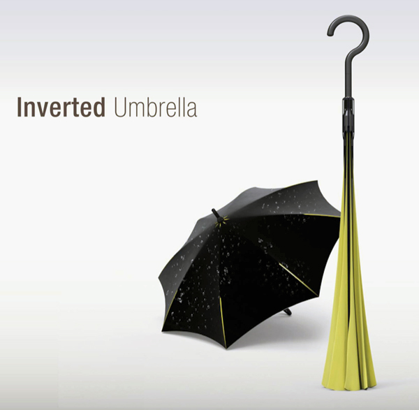    Outside-In Umbrella