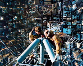 Чистка антенны на Эмпайр Стейт Билдинг (Empire State Building)