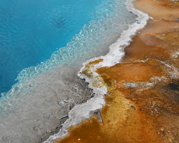 Соленое «искусство», Йеллоустонский национальный парк, США
