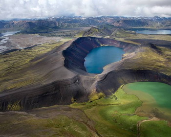 Огромные вулканы Исландии