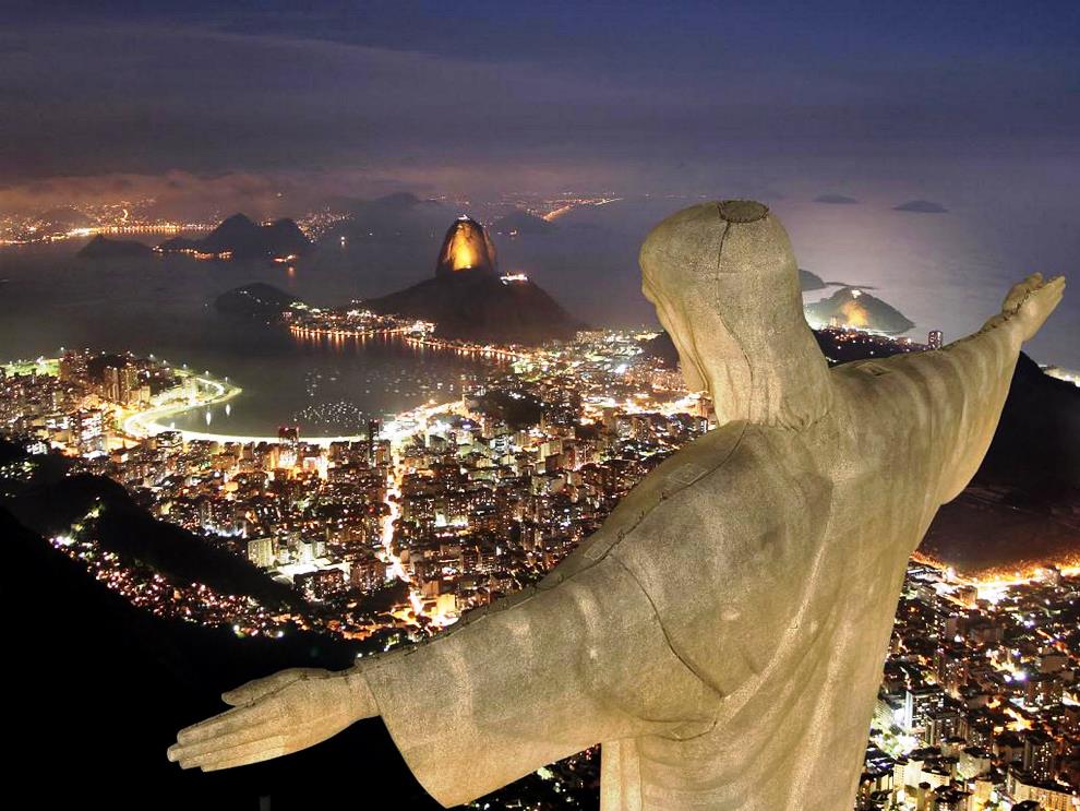 Статуя Христа-Искупителя, Рио-де-Жанейро, Бразилия