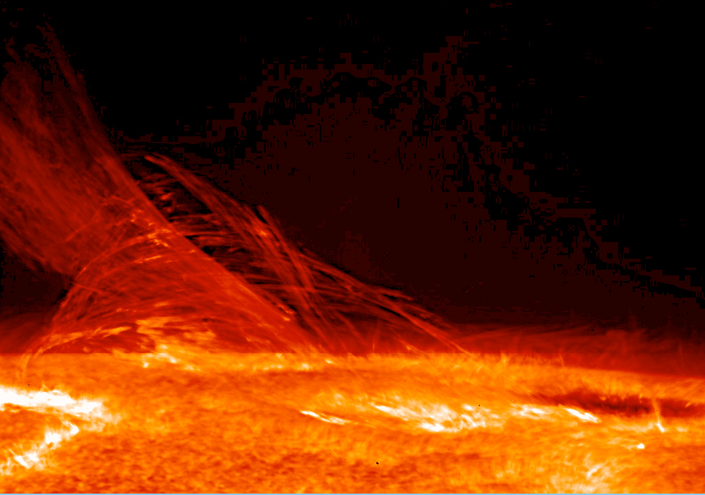 Фотография поверхности Солнца с высоким разрешением