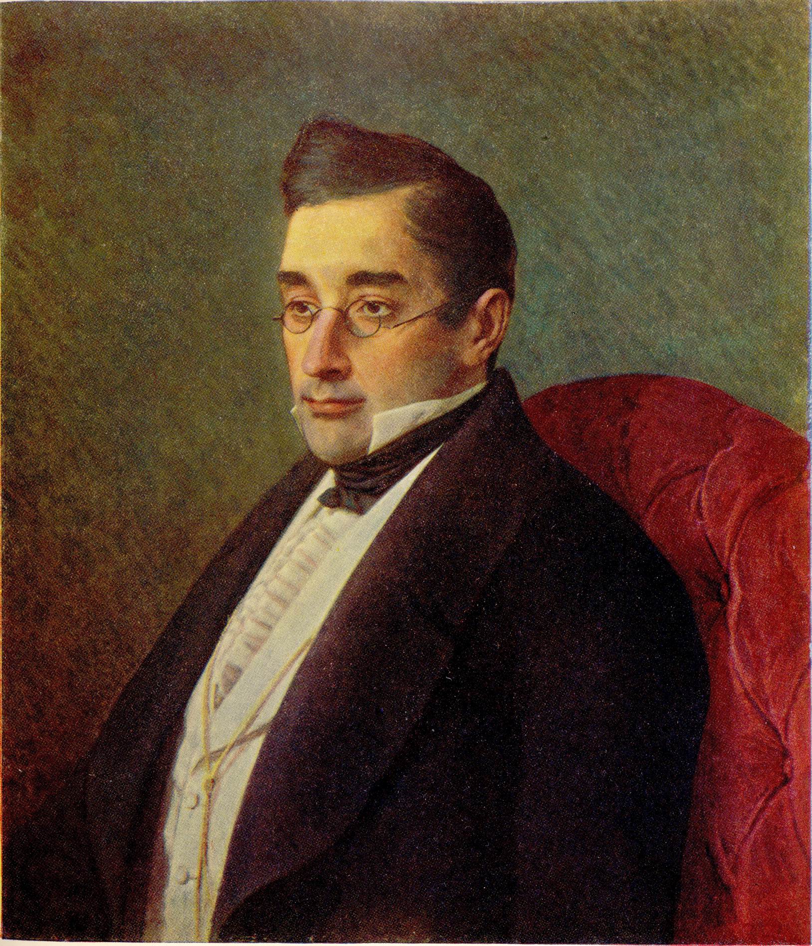Портрет Грибоедова работы И. Крамского, 1875 год