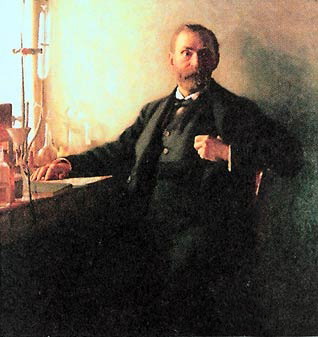 Альфред Бернхард Нобель (швед. Alfred Bernhard Nobel). Портрет работы Э. Остермана