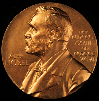 Золотая Нобелевская медаль