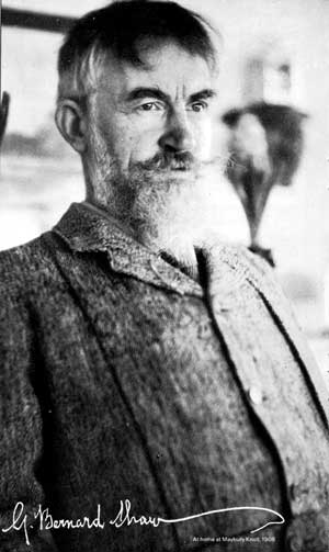    (. George Bernard Shaw)