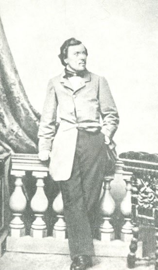 Н.С. Лесков. Фотография. 1861 г.