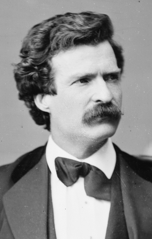   (. Mark Twain,      (. Samuel Langhorne Clemens)),   