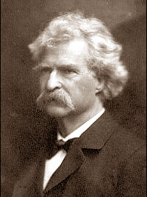   (. Mark Twain,      (. Samuel Langhorne Clemens))