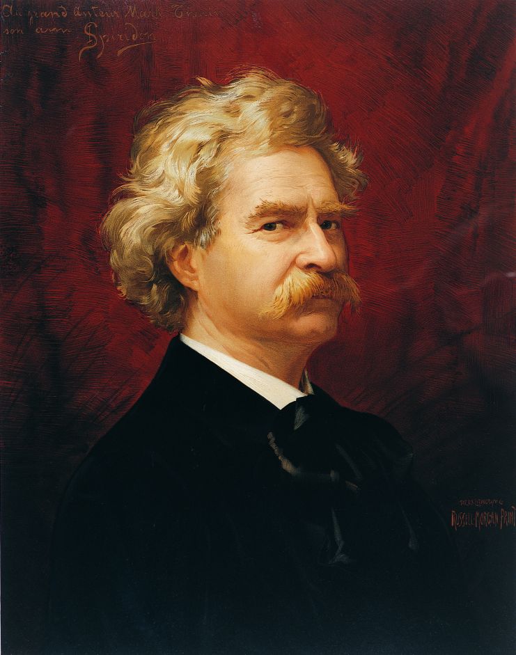   (. Mark Twain,      (. Samuel Langhorne Clemens))