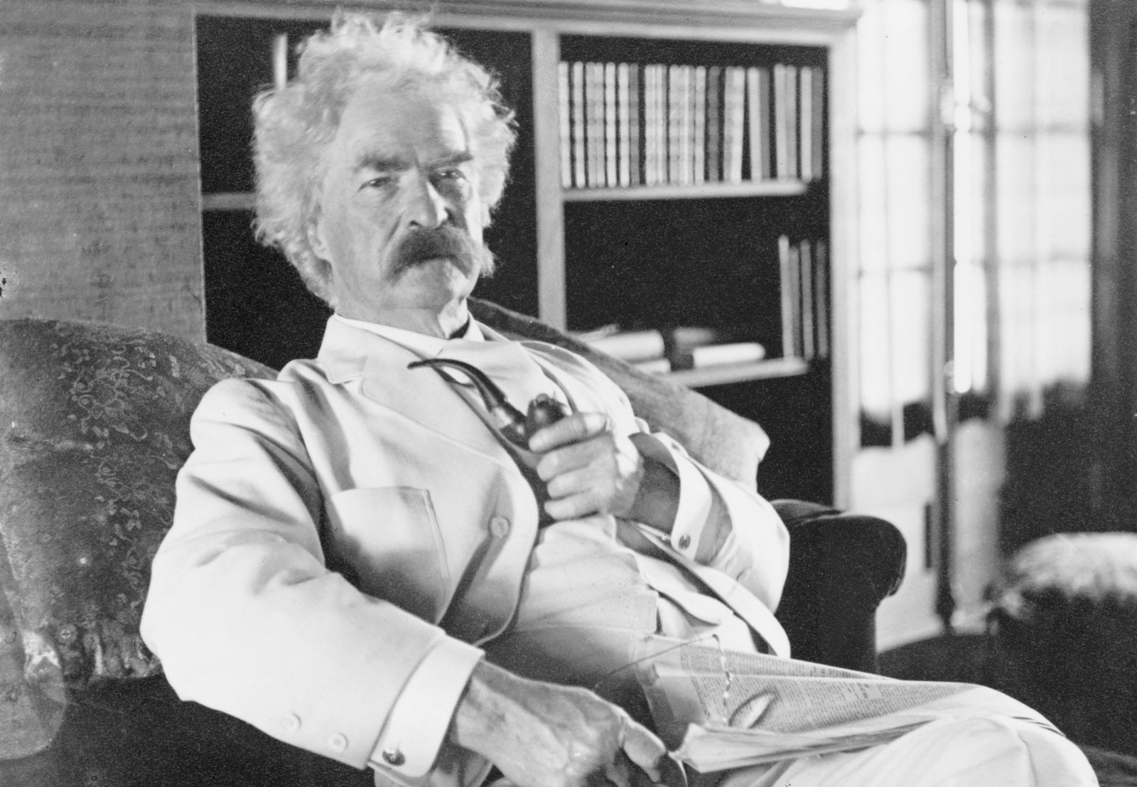   (. Mark Twain,      (. Samuel Langhorne Clemens))