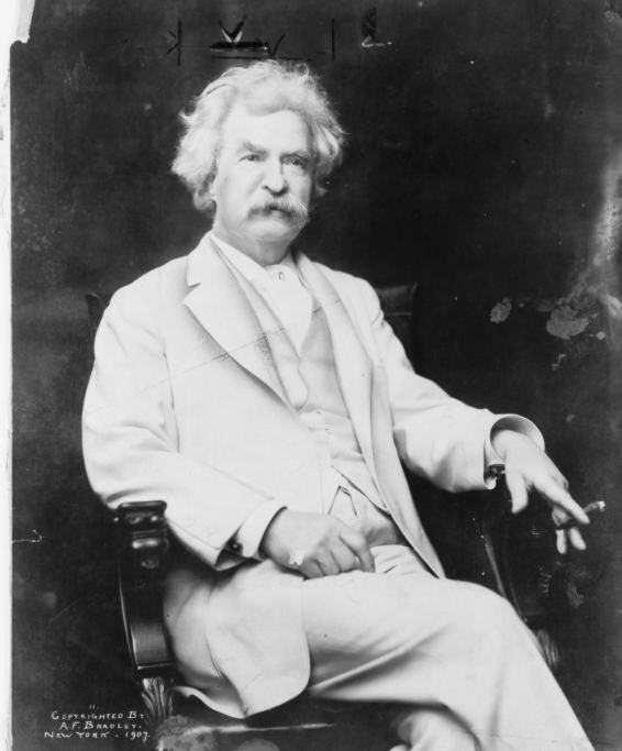   (. Mark Twain,      (. Samuel Langhorne Clemens))