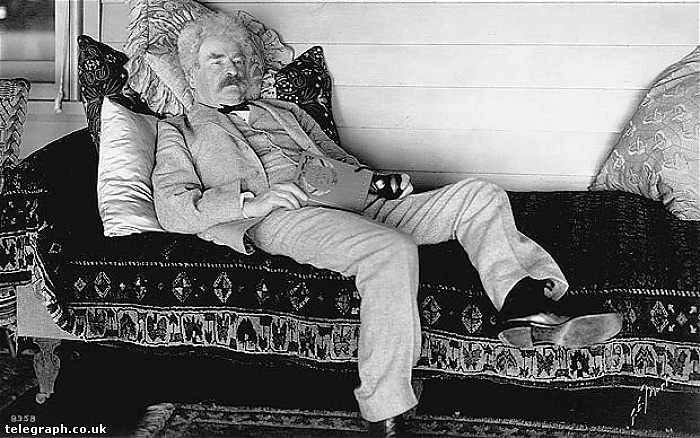   (. Mark Twain,      (. Samuel Langhorne Clemens))