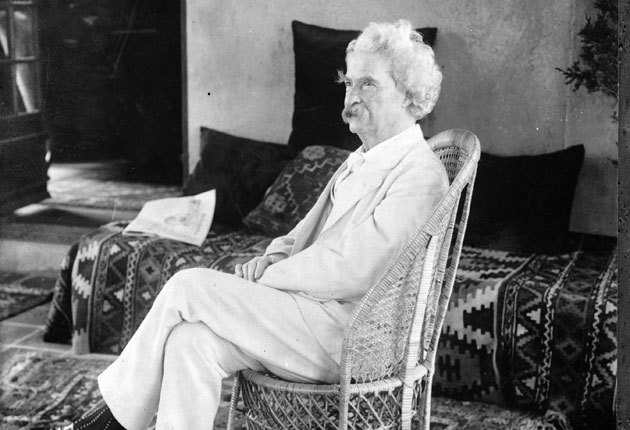   (. Mark Twain,      (. Samuel Langhorne Clemens))