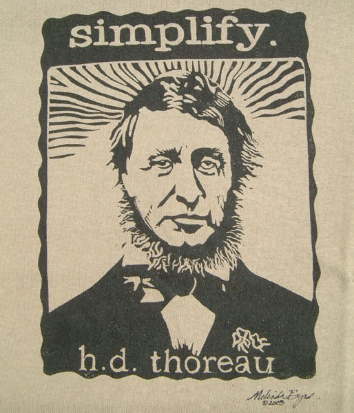    (. Henry David Thoreau)